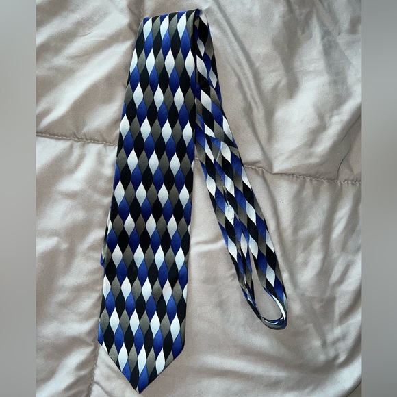 Grateful Dead silk neck tie Blue/black/gray - Picture 2 of 4